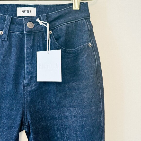 NWT Pistola Lennon High Rise Cropped Bootcut Jeans in Joyride Size 24 - Picture 3 of 6